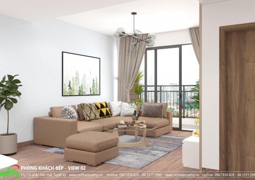 Dự án nội thất nổi bật 2021 của Tuyết Vy - Sun Grand City Ancora Residence
