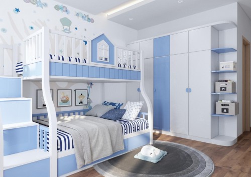Thiết kế thi công công trình phòng ngủ con trai khách hàng anh Tuấn Anh ( Hải Dương )